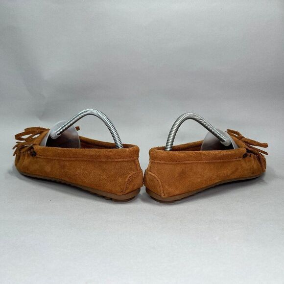 Minnetonka Women's Size 8 Kilty Soft Suede Leather Moccasins - Picture 6 of 11
